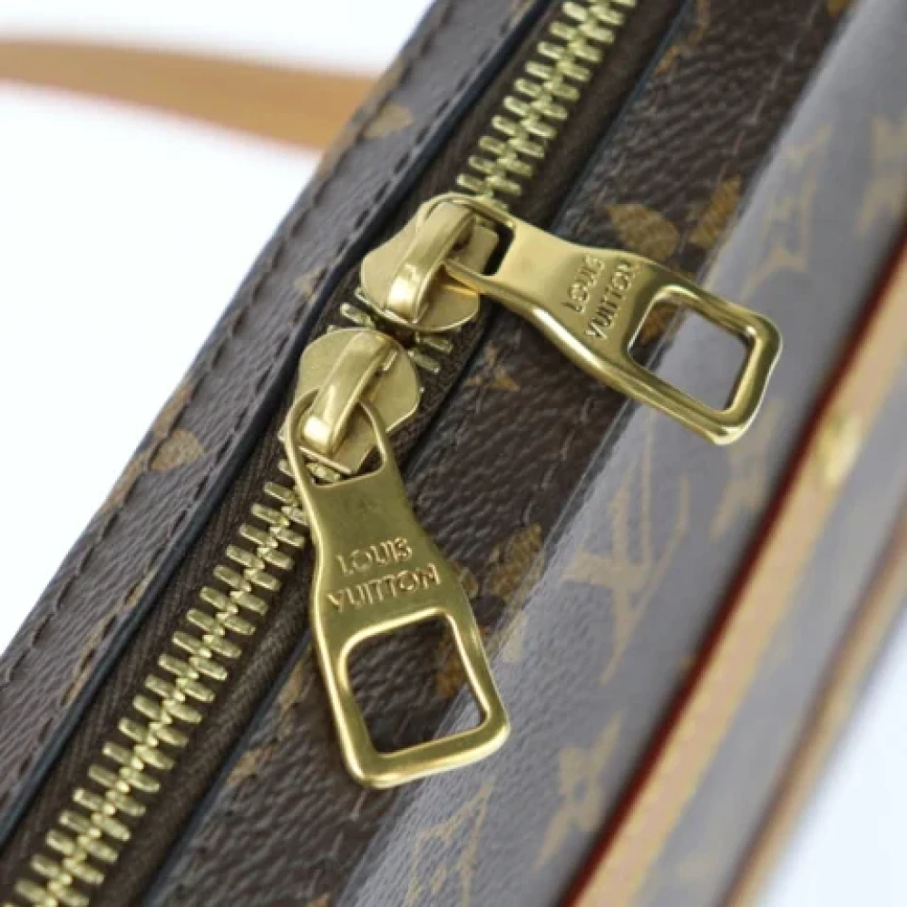 Louis Vuitton Vintage Pre-owned Canvas shoulder-bags Brown Dames