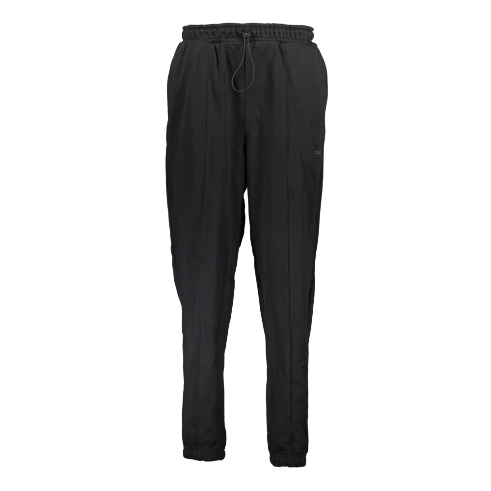 Calvin Klein Women's Black Sweatpants, Xs, Sporty Trousers With Elastic Waist And Embroidered Logo