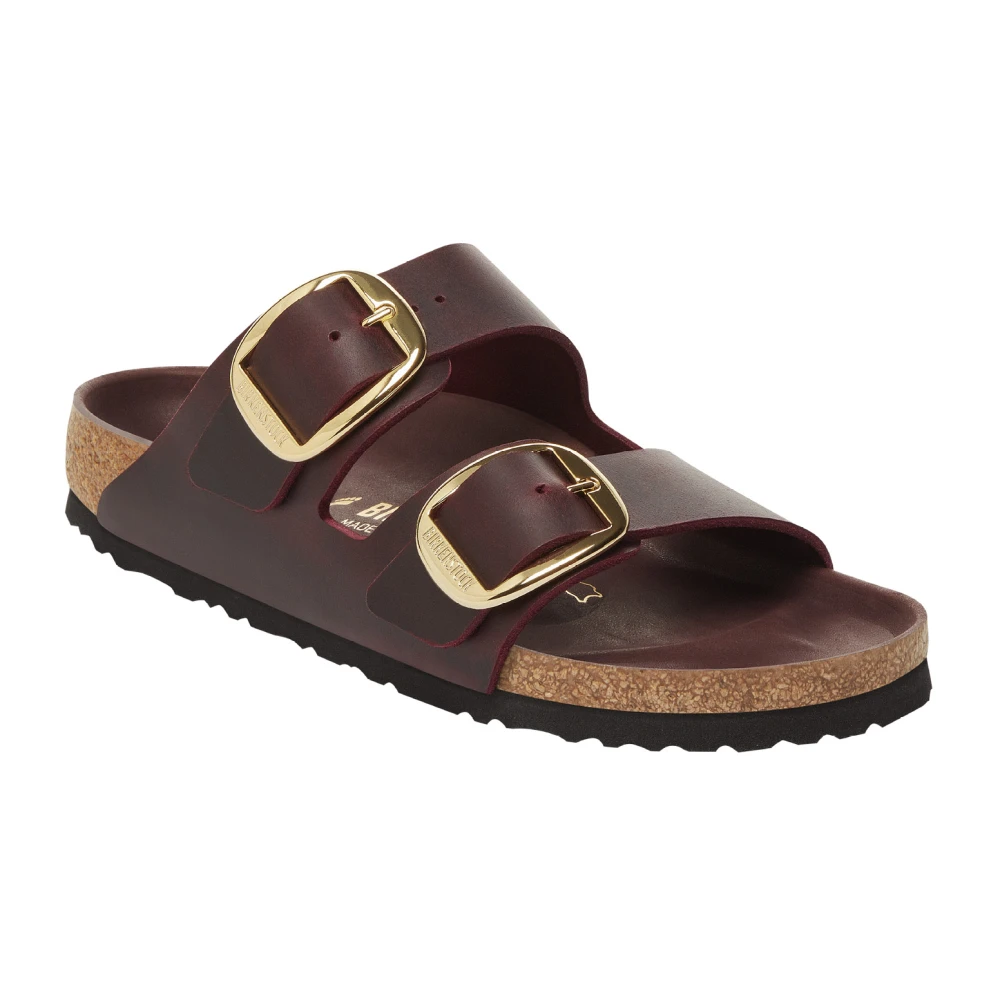 Birkenstock Arizona Sandaler med Stort Spänne Red, Dam