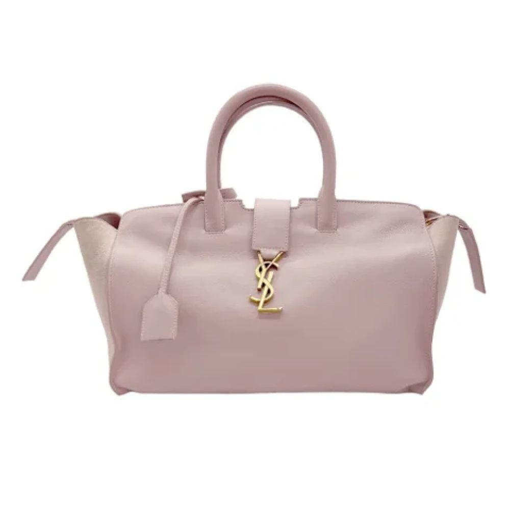 Yves Saint Laurent Vintage Pre-owned Leather shoulder-bags Pink Dames