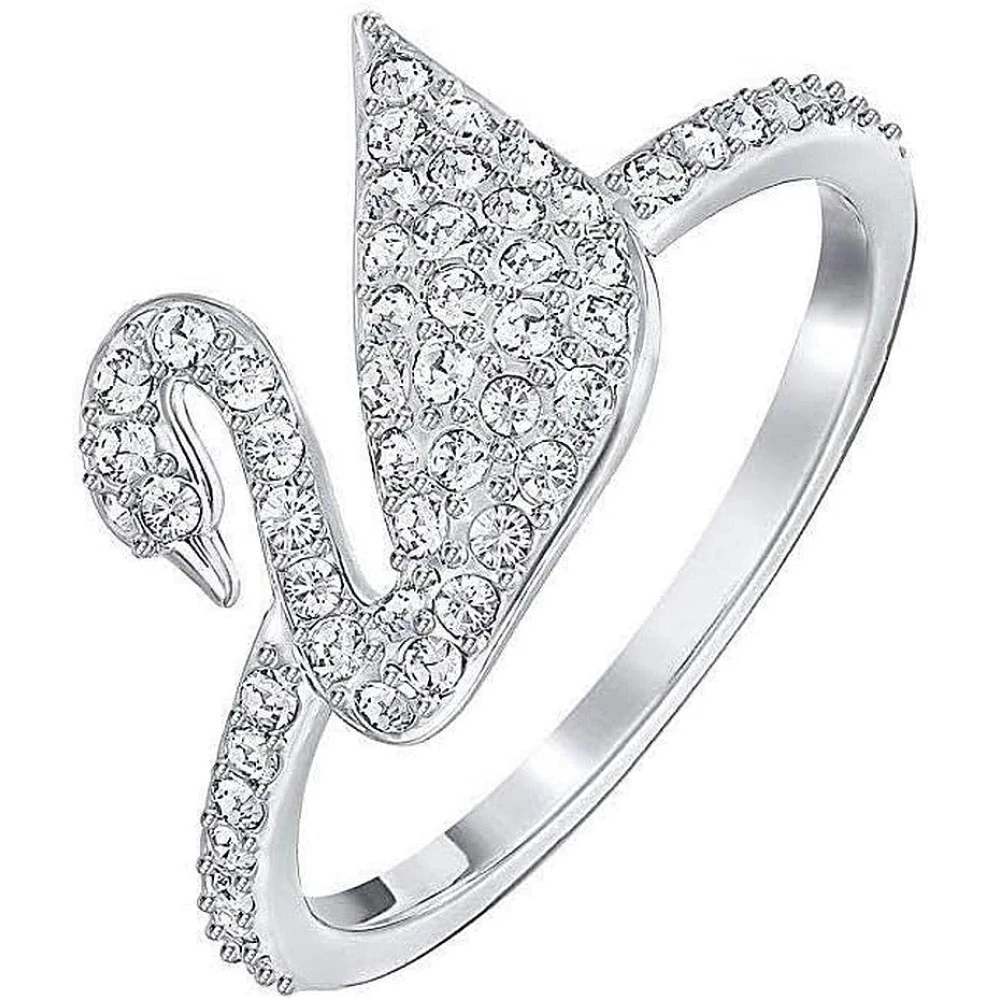 Swarovski Iconic Swan Ring Gray, Dam