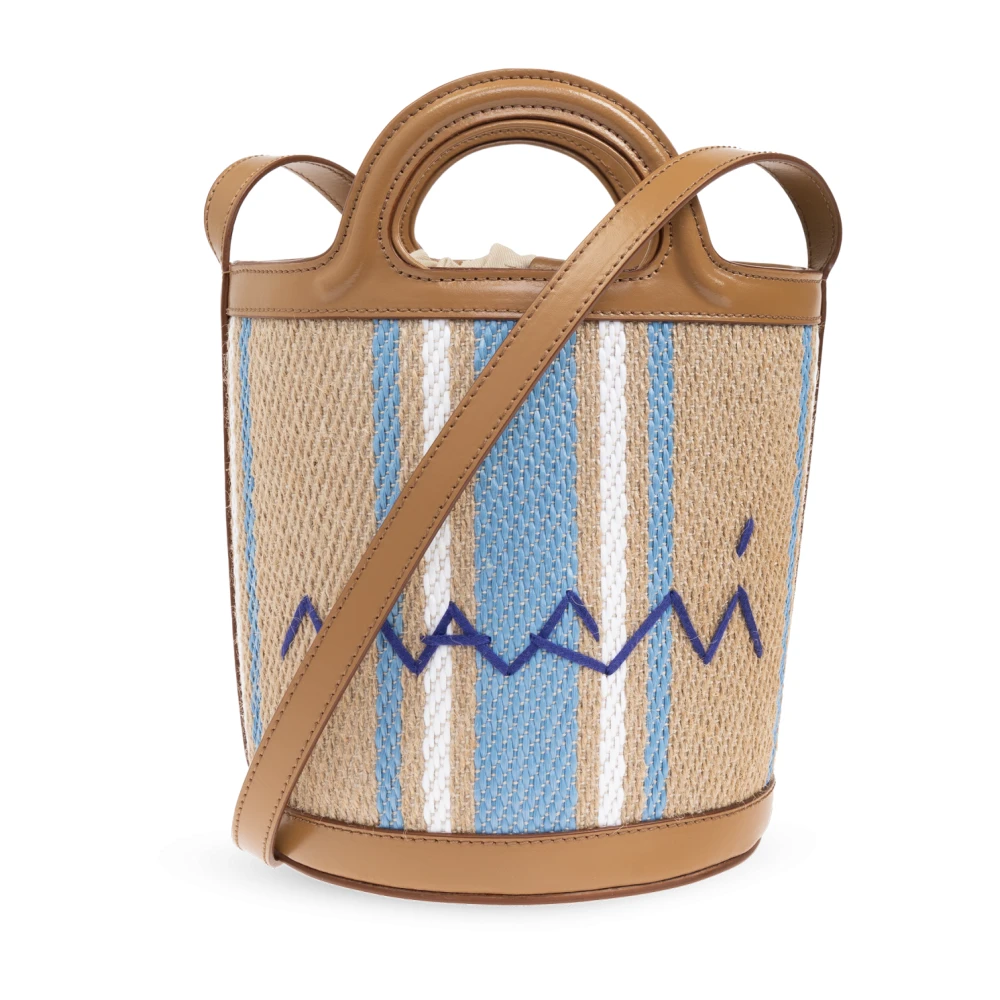 Marni Tropicalia bucket tas Multicolor Dames