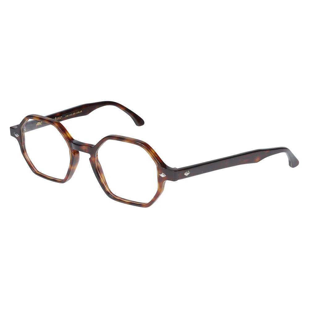 Kador Unisex Brown Octagon Glasses - Glasses - 50 Mm - Accessories