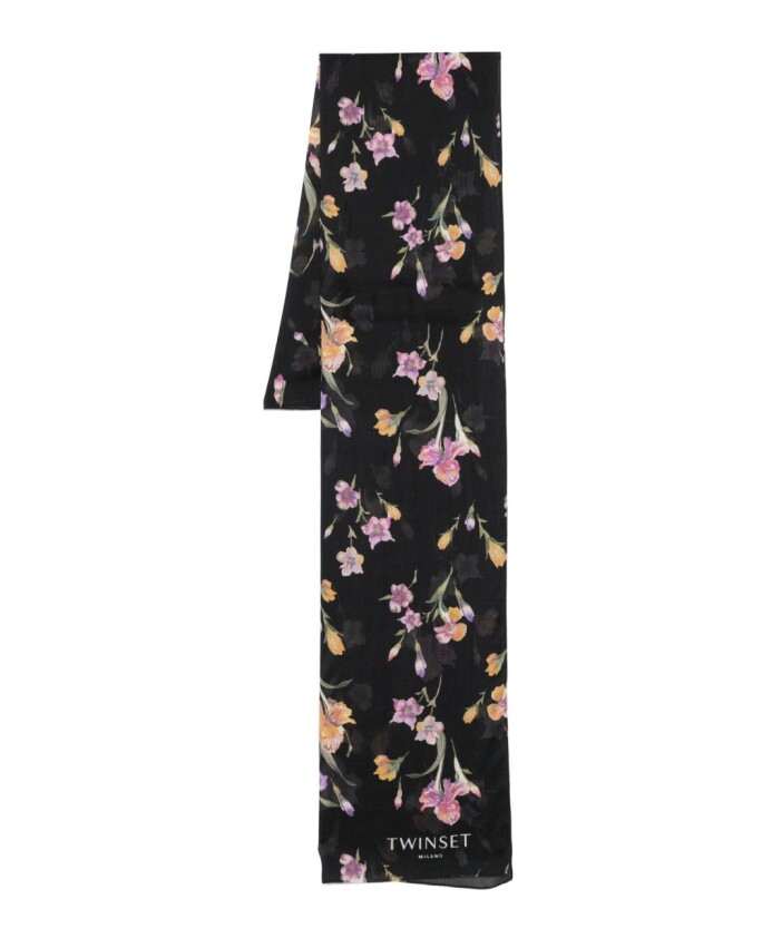 echarpe-imprimee-florale-multicouleur-forme-rectangle