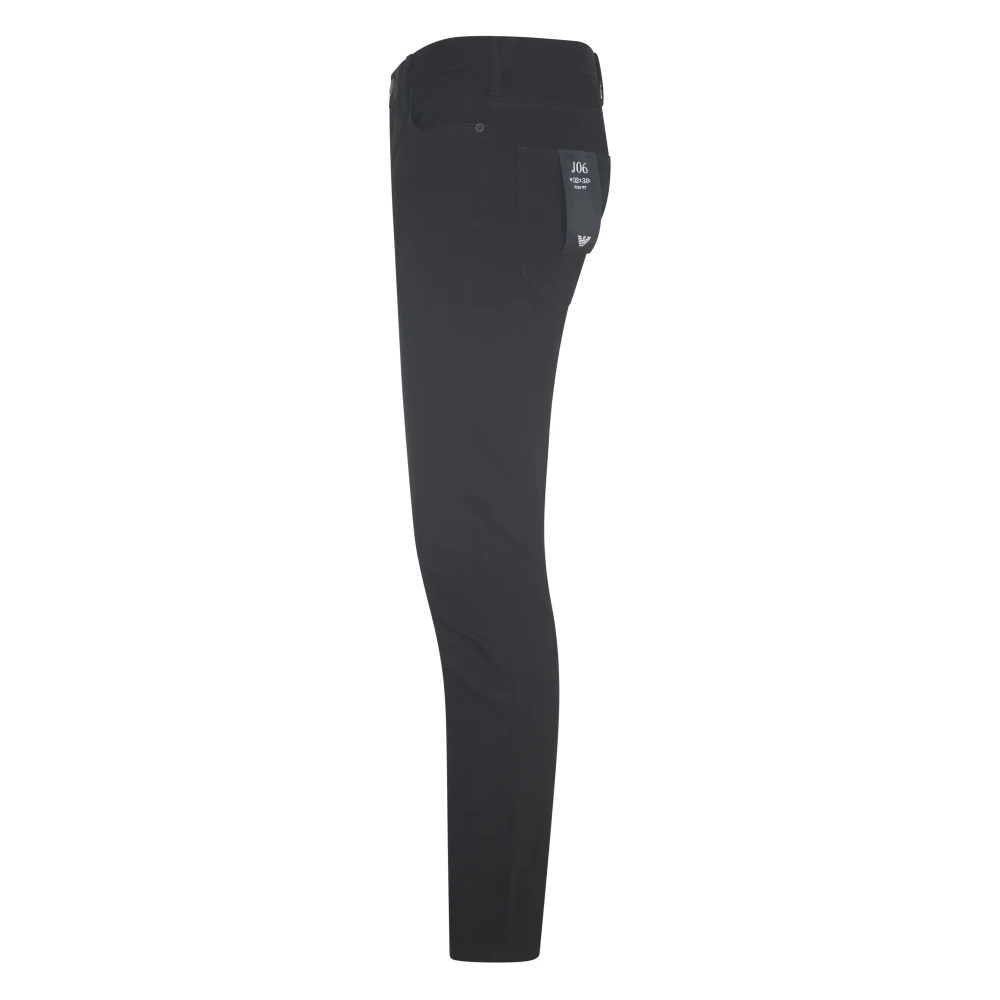 Emporio Armani 5-Pocket Stijlvolle Broek Black Heren