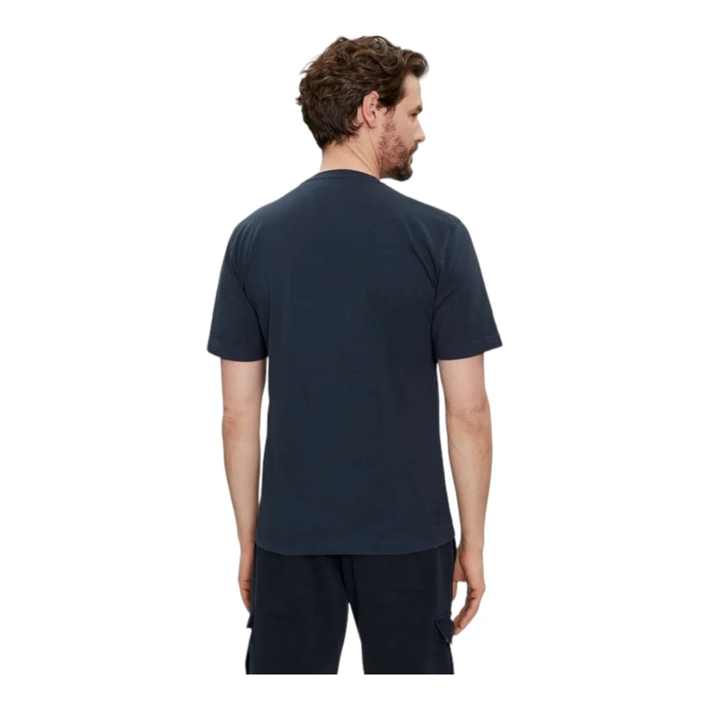 aeronautica militare Korte mouw T-shirt voor mannen Blue Heren