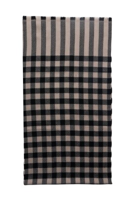 check-pattern-scarf-beige