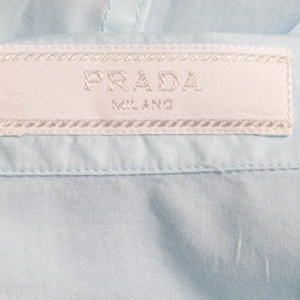 Prada Vintage Pre-owned Cotton tops Multicolor Heren