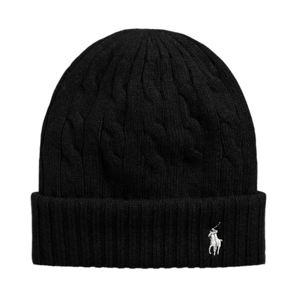Ralph Lauren Berretto Black Dames