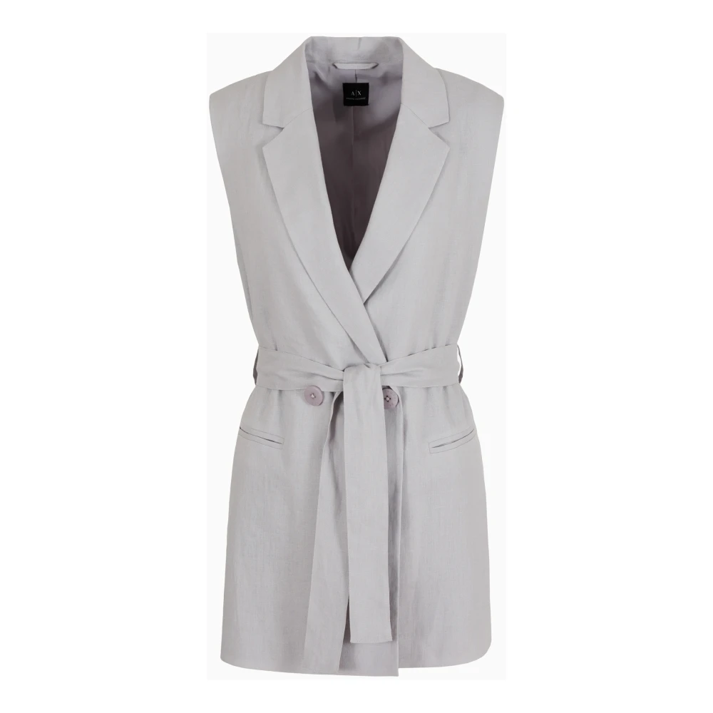 Armani Exchange Vests Gray Dames