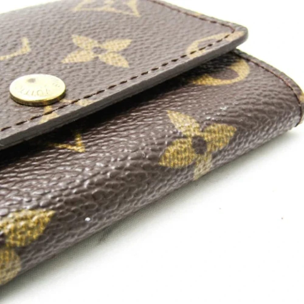 Louis Vuitton Vintage Pre-owned Fabric key-holders Brown Dames