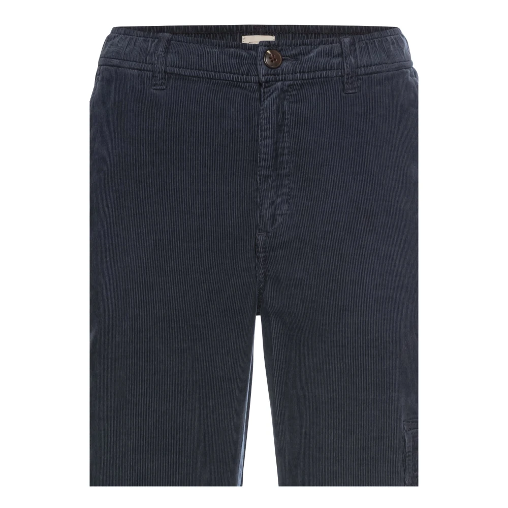 camel active Straight Trousers Blue Dames