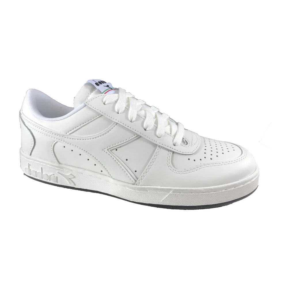 Diadora Magic Basket Low Sneakers Heren Schoenen Wit