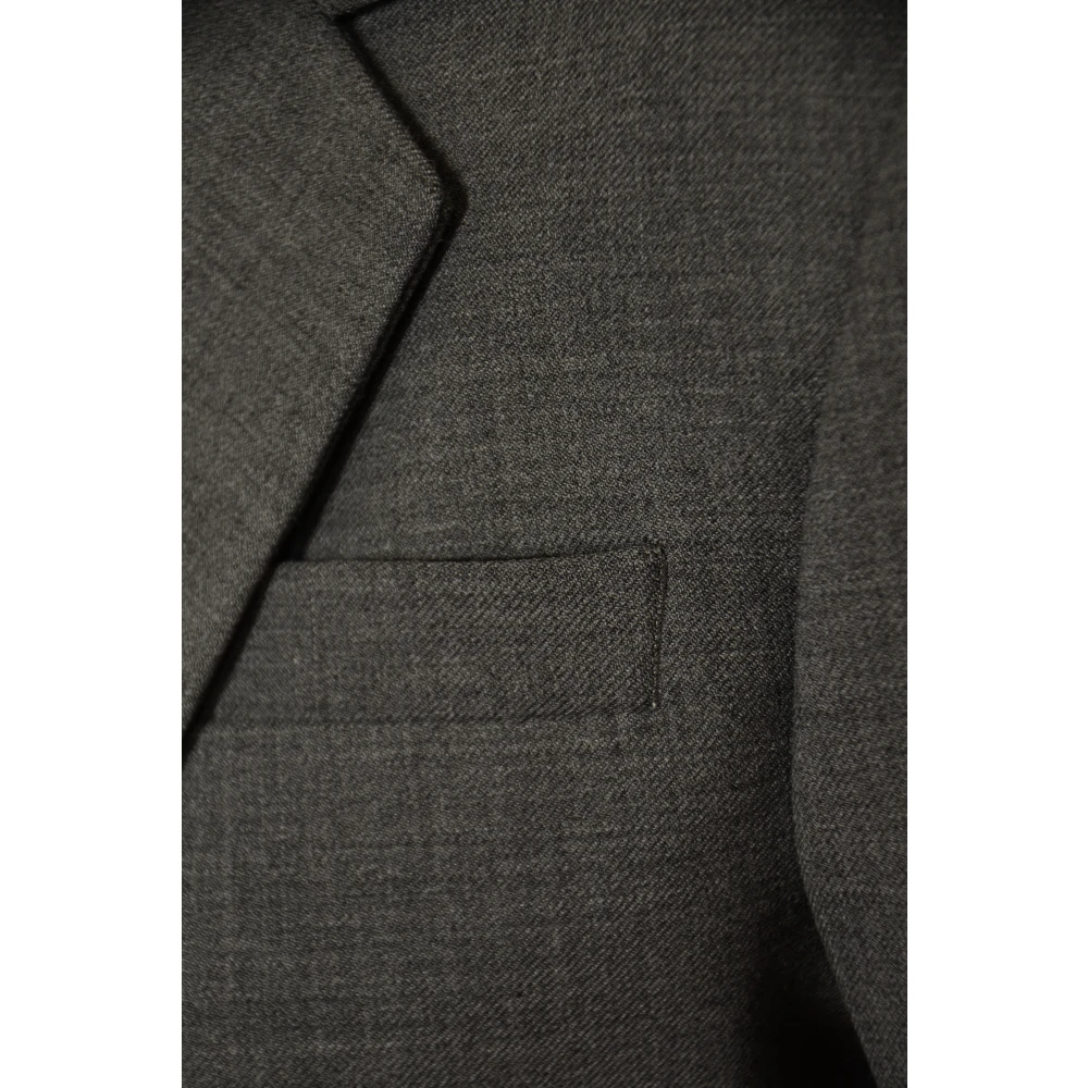 TORY BURCH Flannel Blazer Jassen Gray Dames
