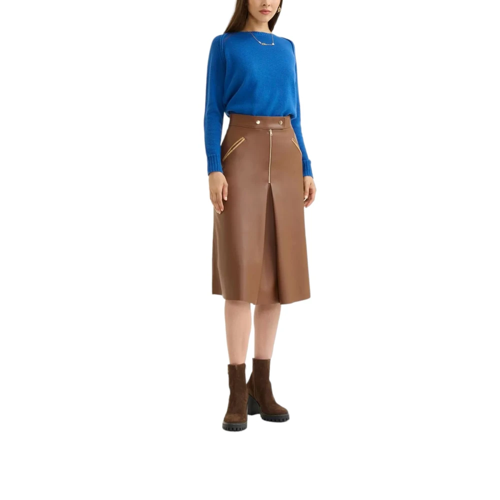Alviero Martini 1a Classe Trui met ronde hals Blue Dames