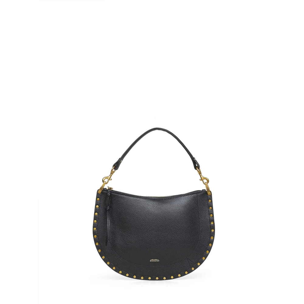 Isabel Marant Women's Black Oskan Soft Zip