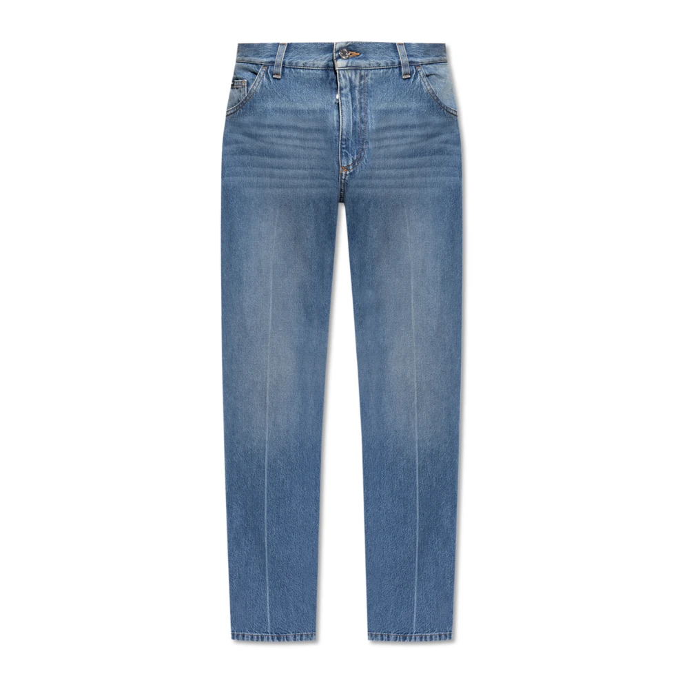 Dolce & Gabbana Jeans met licht toelopende pijpen Blue Heren