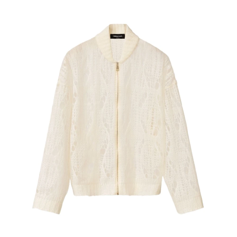 Fabiana Filippi Beige Light Jacket - Female - Light Jackets - S - Jackets