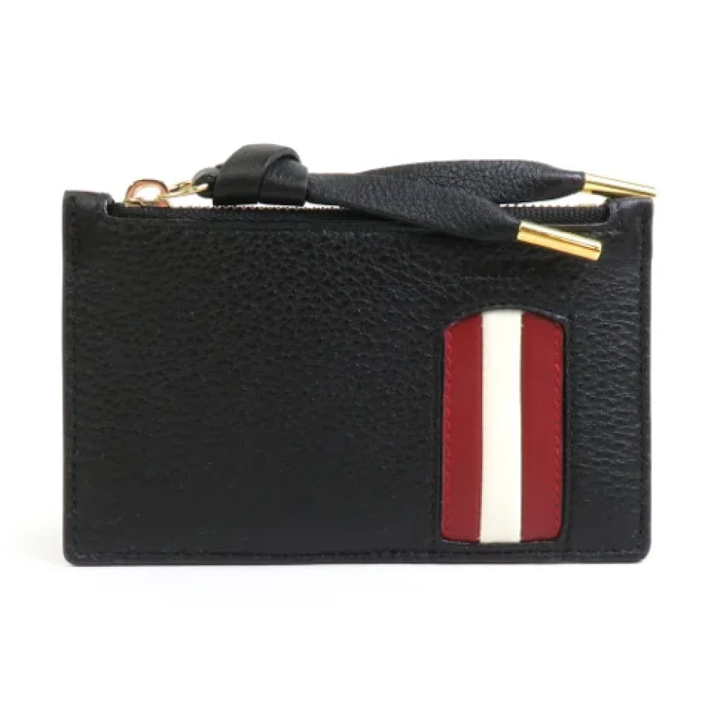 Bally Pre-owned Leather wallets Black Dames