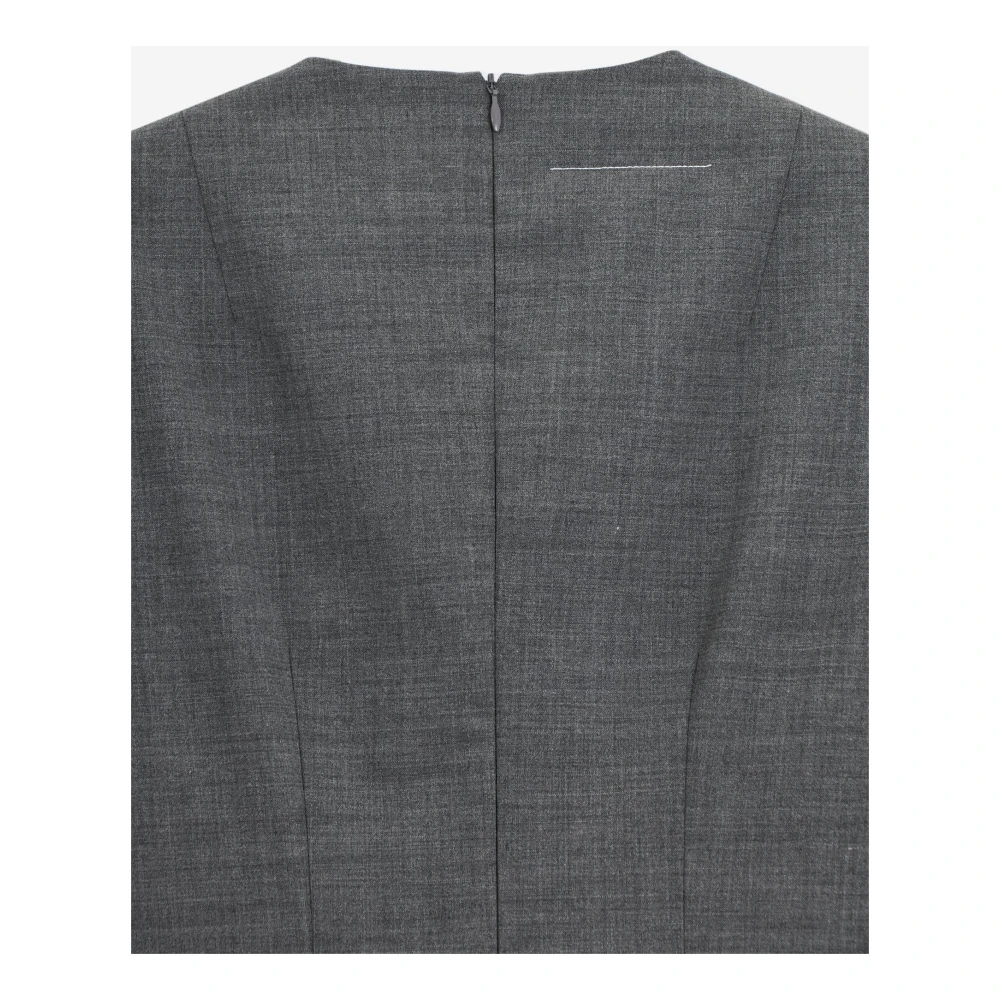 MM6 Maison Margiela Stijlvolle Jurken Collectie Gray Dames