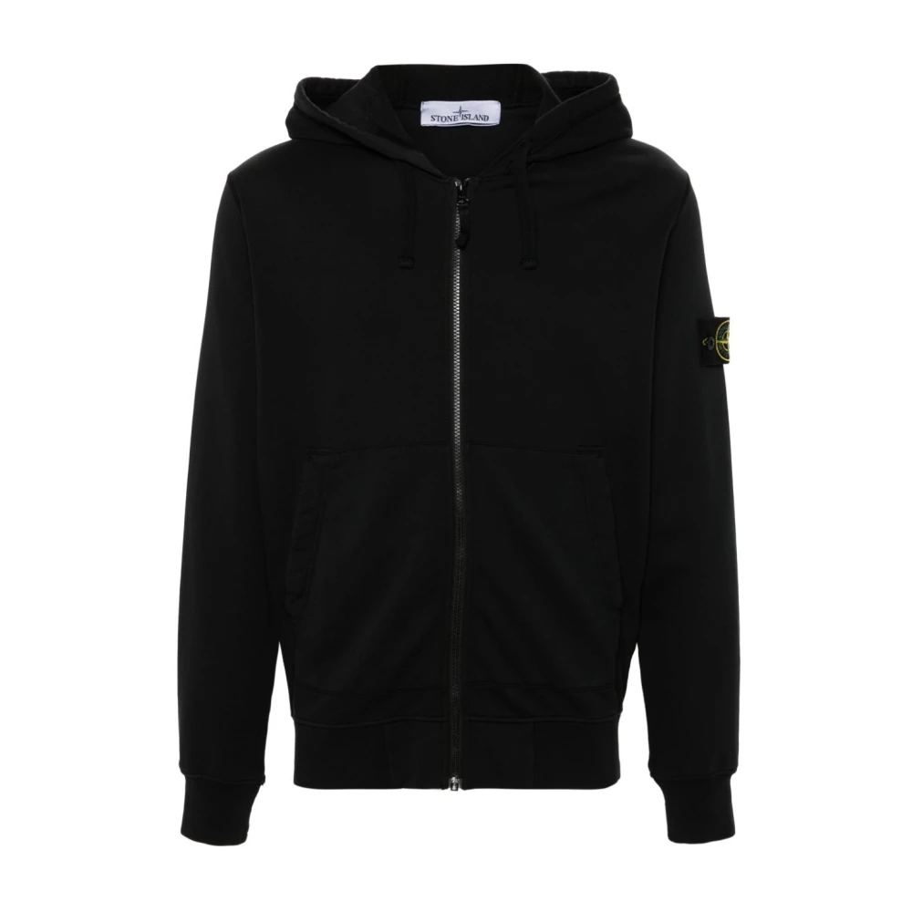 Stone Island Svart Tröja Herrkläder Black, Herr