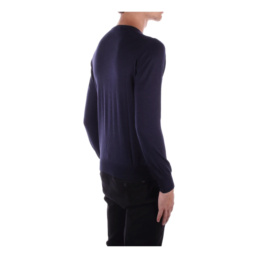 Tagliatore Blauwe Sweater Model Gsi24598 Blue Heren