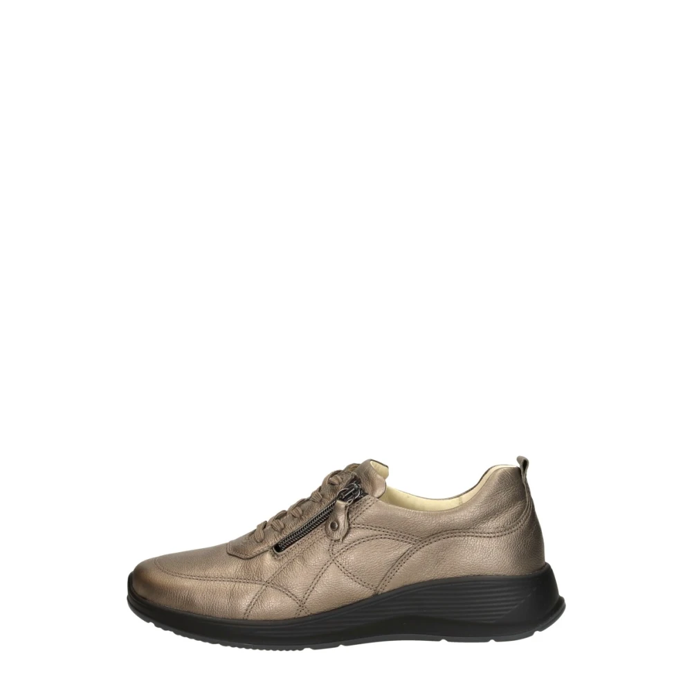 Waldläufer Kalea Veterschoenen Laag Dames Schoenen Bruin