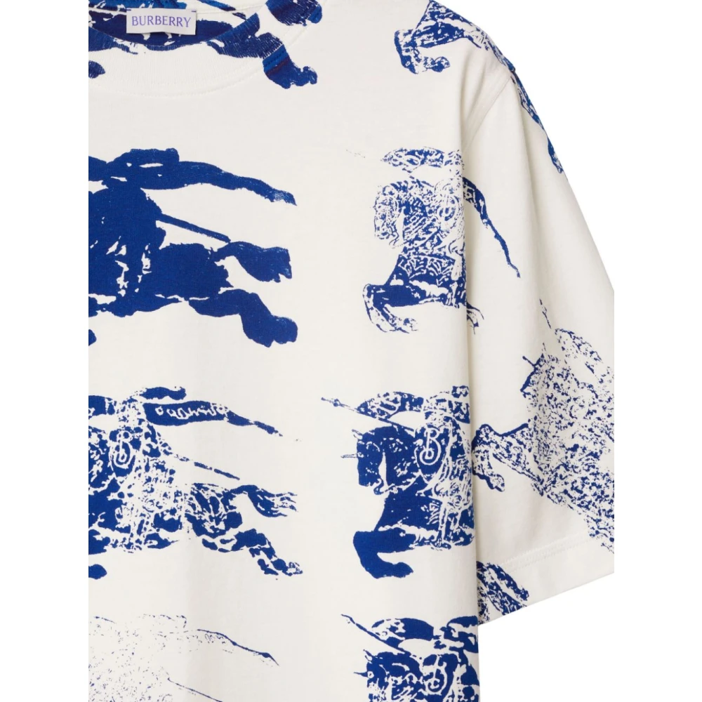 Burberry Stijlvolle T-shirts en Polos White Dames