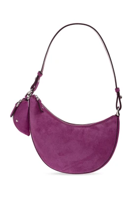 Duo Suede Mini Axelremsväska