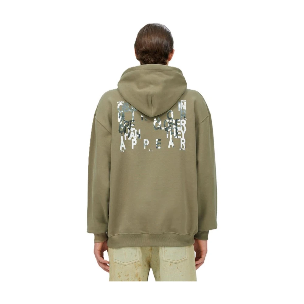 Msgm Stijlvolle Sweatshirts en Hoodies Collectie Green Heren