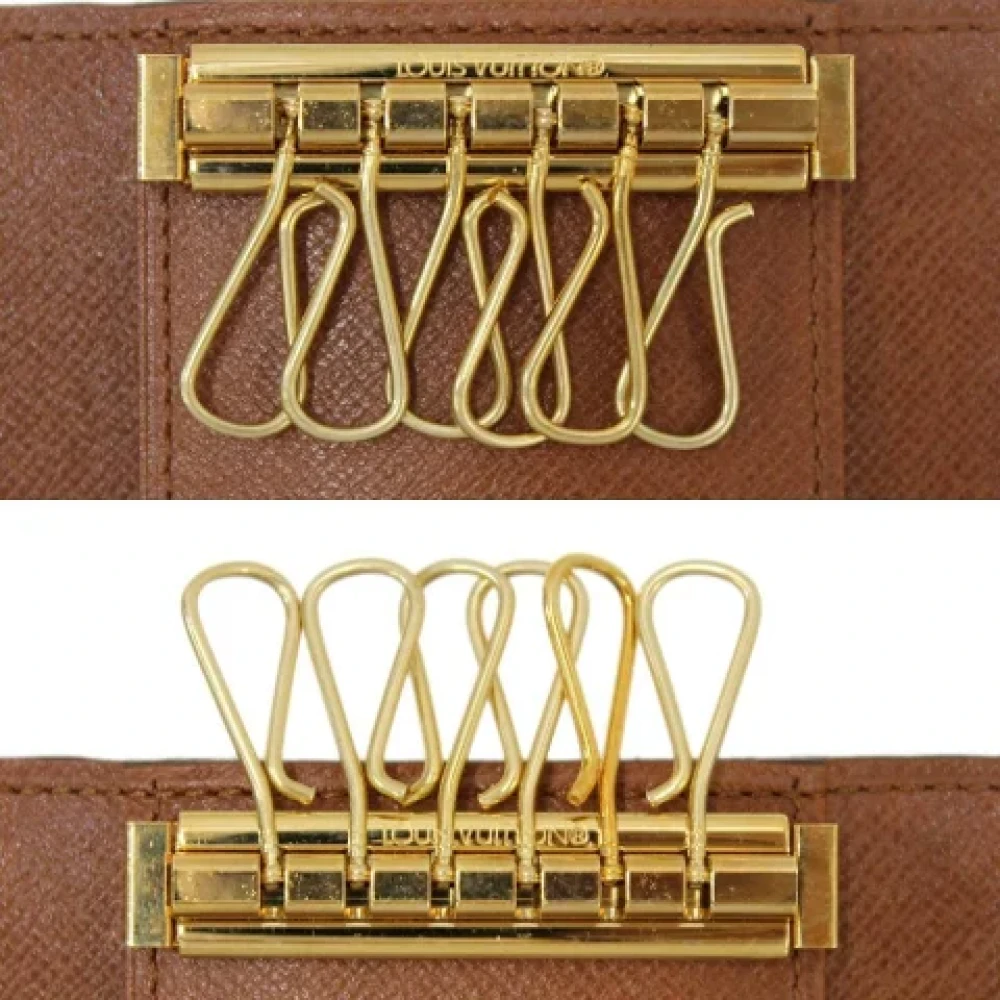Louis Vuitton Vintage Pre-owned Canvas key-holders Brown Dames