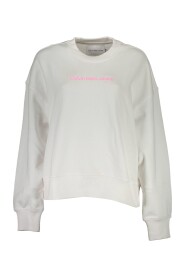 Hvid Langærmet Sweatshirt til Kvinder