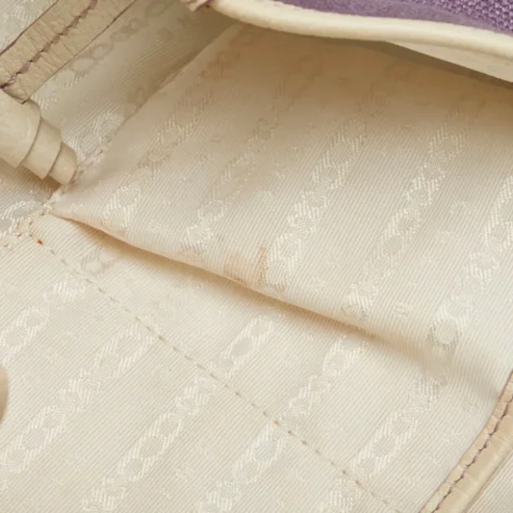 Celine Vintage Pre-owned Canvas celine-bags Purple Dames