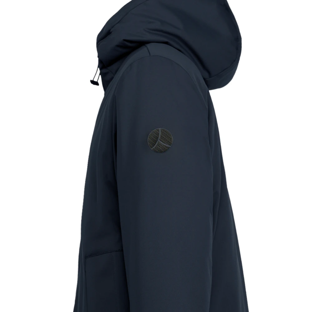 People of Shibuya Hooded technische jas met Primaloft-isolatie Blue Heren