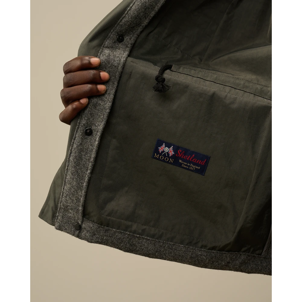 C.P. Company Shetland Twill Mille Jack Antraciet Grijs Gray Heren