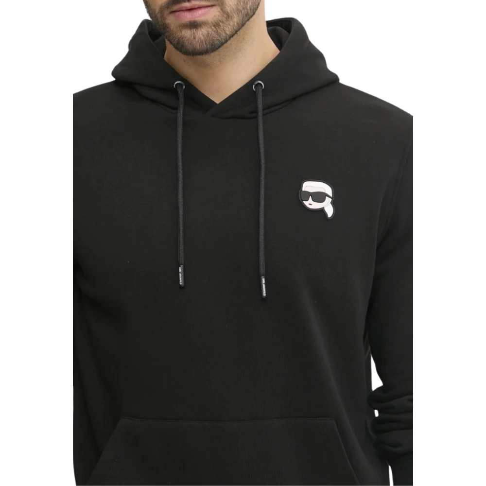 Karl Lagerfeld Sweat hoody nos 705711-500900 Black Heren