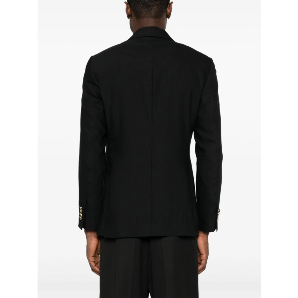 Lardini Zwarte Herenjassen Black Heren
