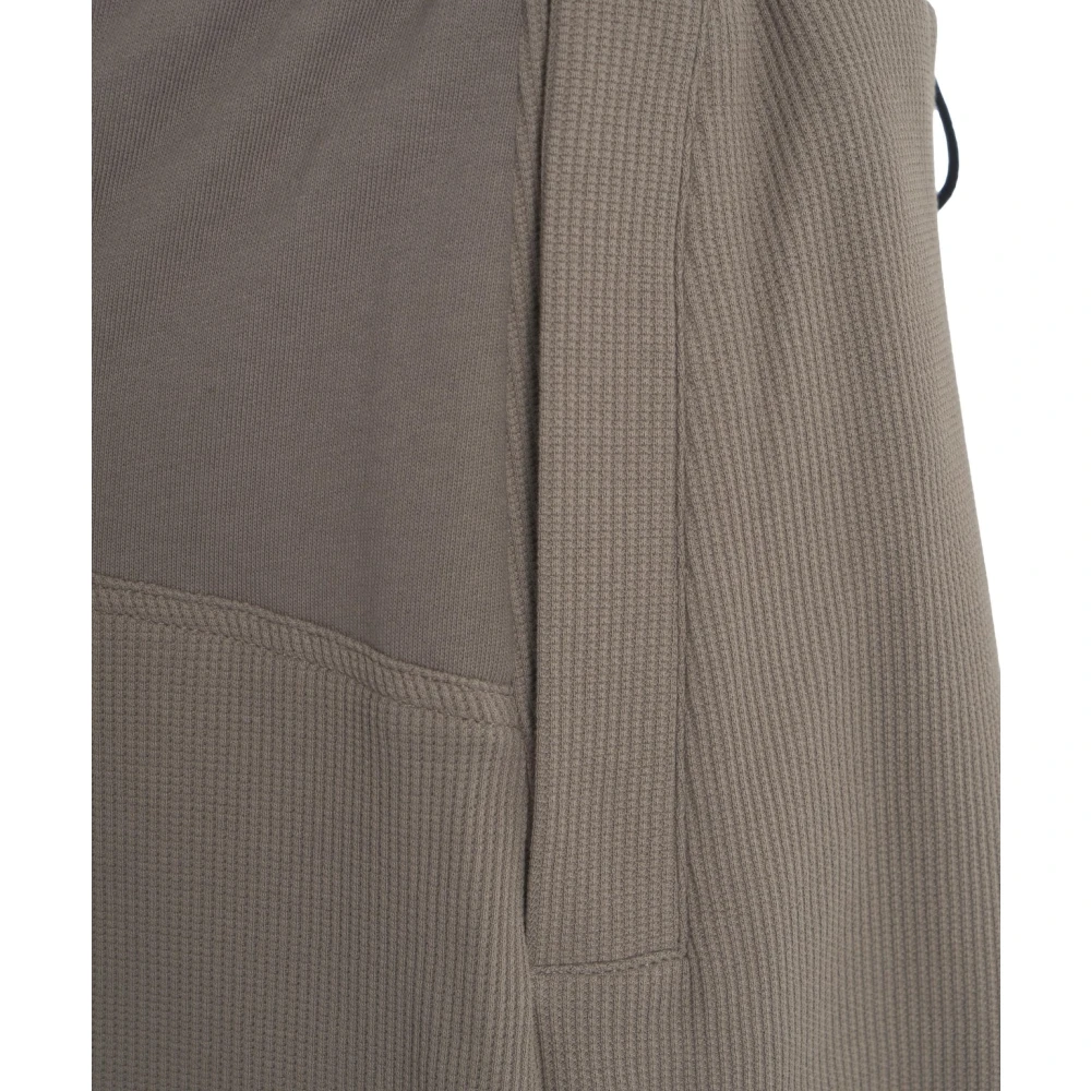 Thom Krom Wijde Jersey Shorts Grijs Ss25 Gray Heren