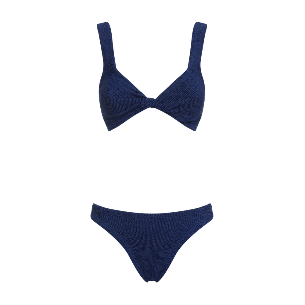 Hunza G Navy Juno Bikini Blue Dames