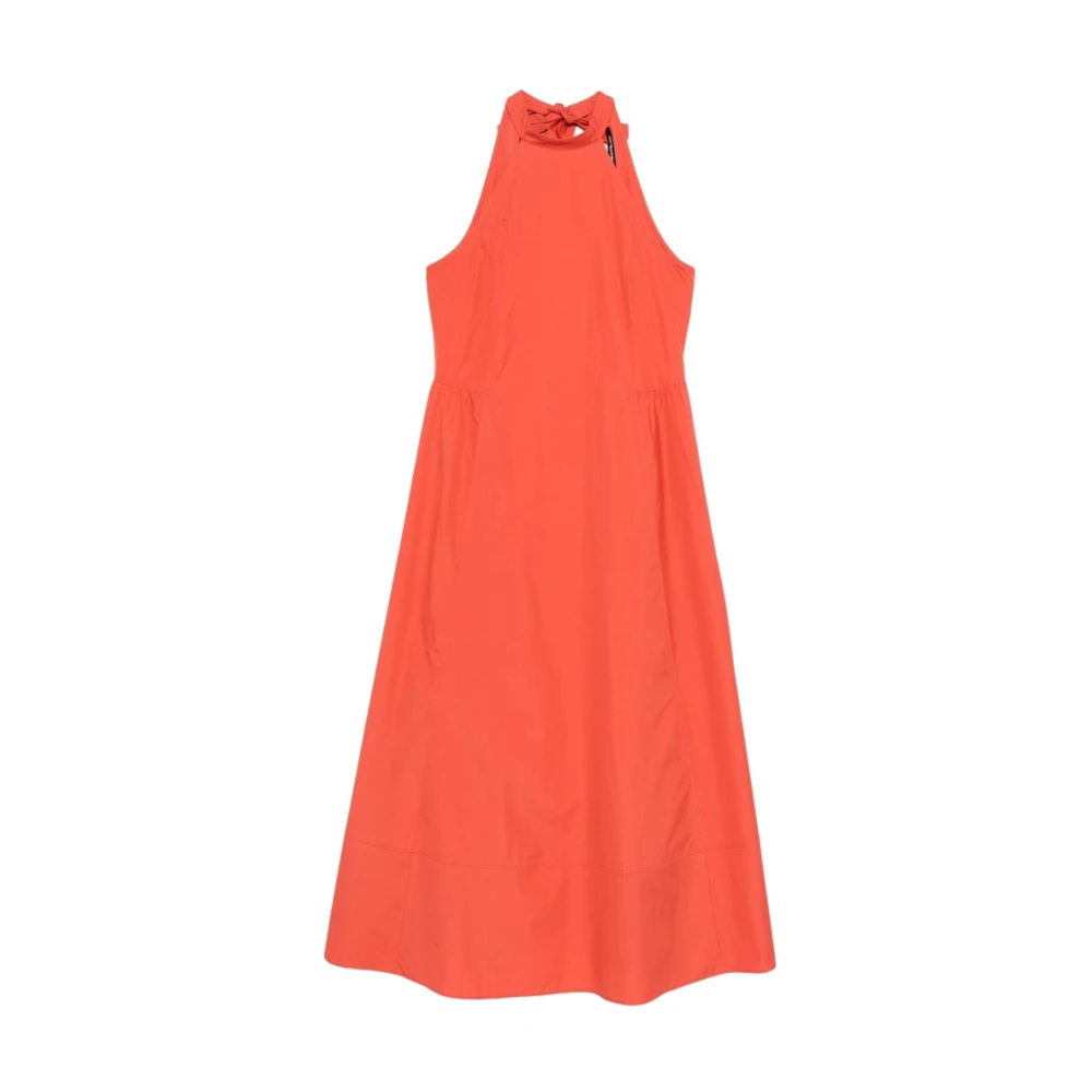 Pennyblack Women's Orange Midi Dresses, S, Midi Dress