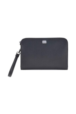 pochette-en-cuir-avec-plaque-logo-et-fermeture-a-glissiere