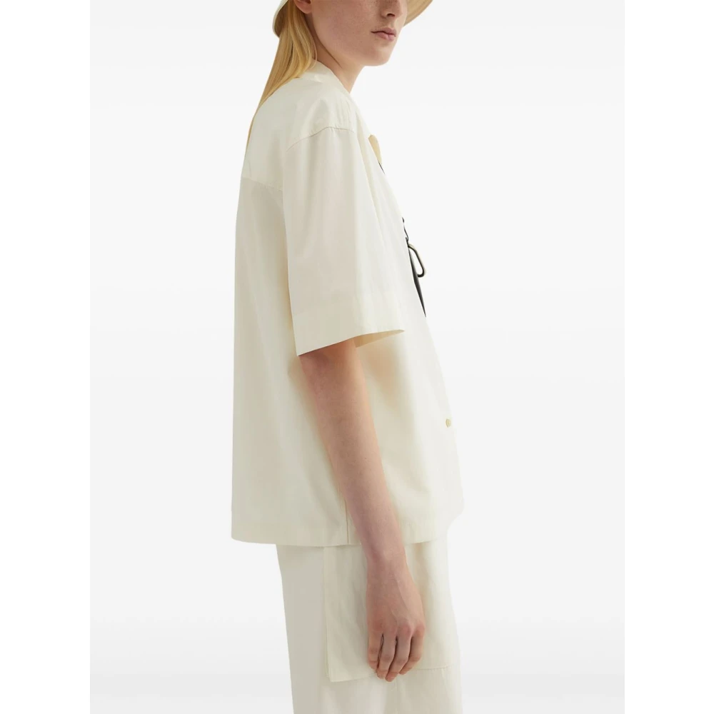 Jil Sander Witte Shirt voor Vrouwen White Dames