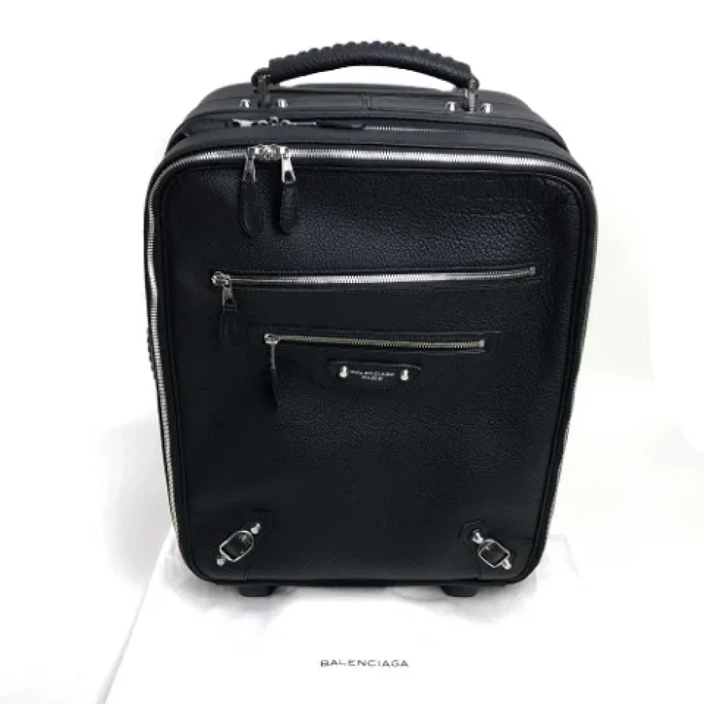 Balenciaga Vintage Pre-owned Leather balenciaga-bags Black Dames