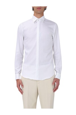 hvid-button-up-skjortekjole