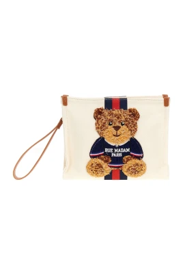 Teddy Clutch Canvas Väska