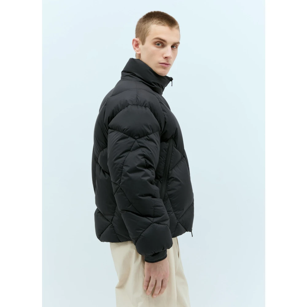 Moncler Grafisch Gewatteerd Donsjack Black Heren
