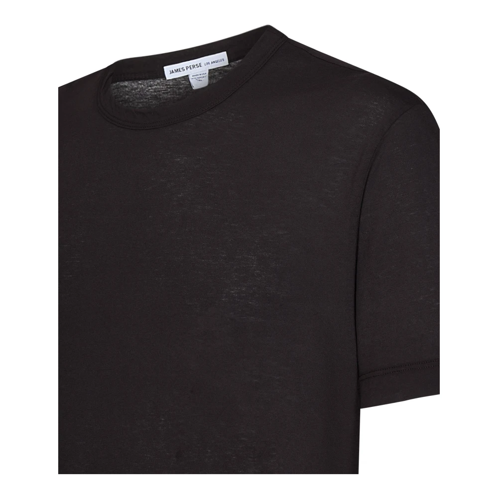 James Perse Bruine Crewneck T-shirts en Polos Brown Heren