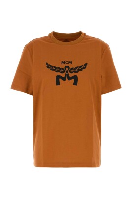 karamell-bomull-t-shirt