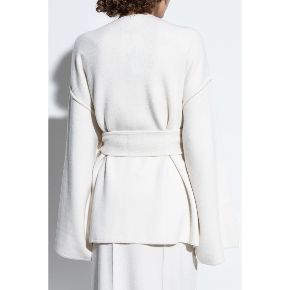 Lisa Yang Cardigan Fiora Beige Dames