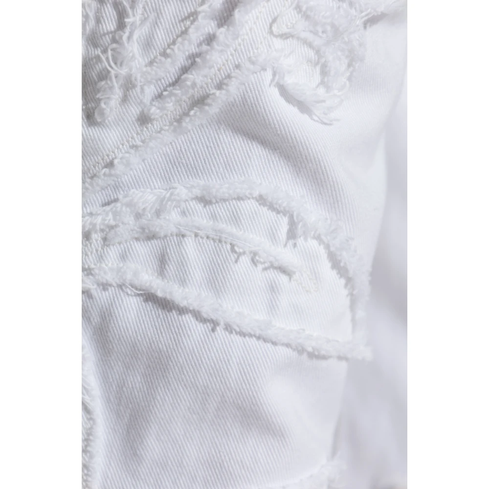 Dolce & Gabbana Jeans met stiksels White Dames